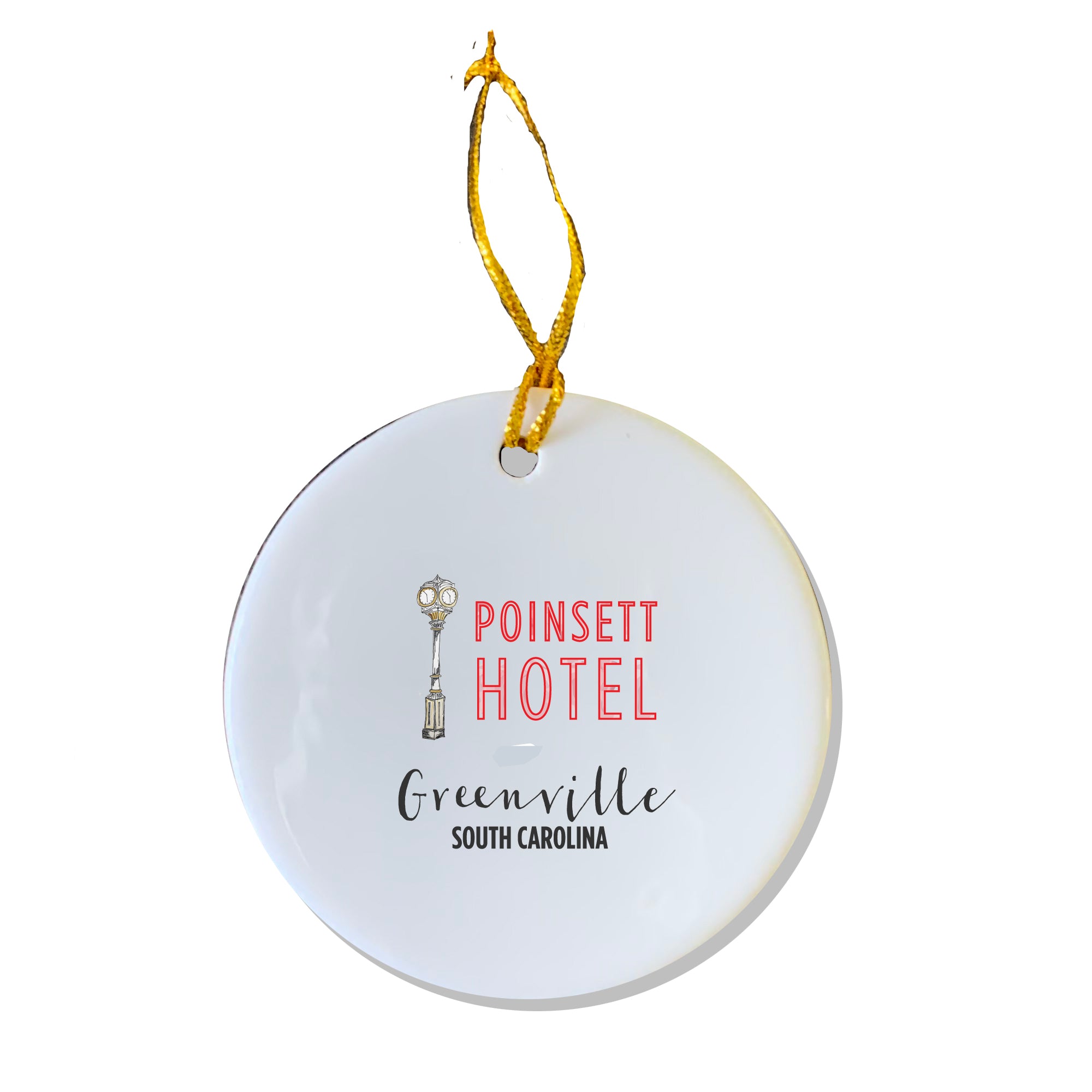 Poinsett Hotel Sign Ornament