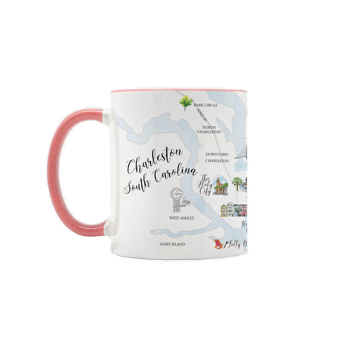 Charleston Map Mug