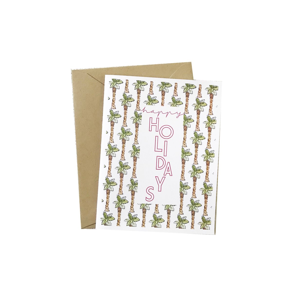 Tropical Holiday Card | Palm Trees