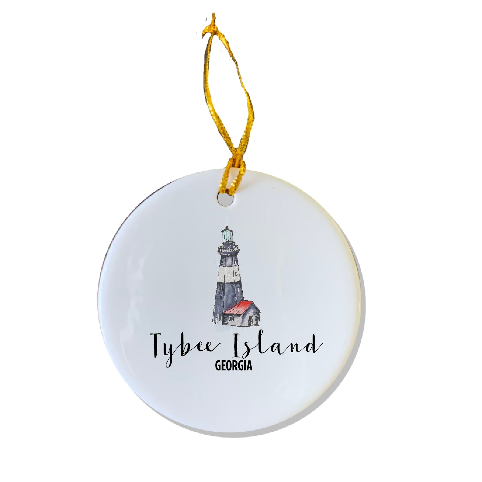 Tybee Island Ornament